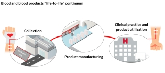 blood and blood products end to end continuum