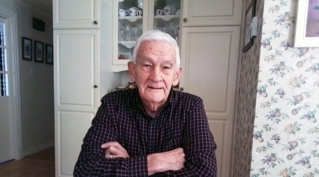 Man sitting at table