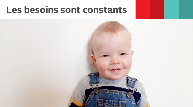 Les besoins sont constants no 8 : Du plasma pour un tout-petit  